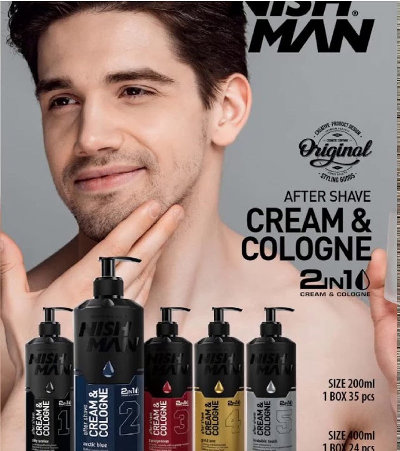 Nishman After Shave Cologne Volcano 05 400 ml - Image 5